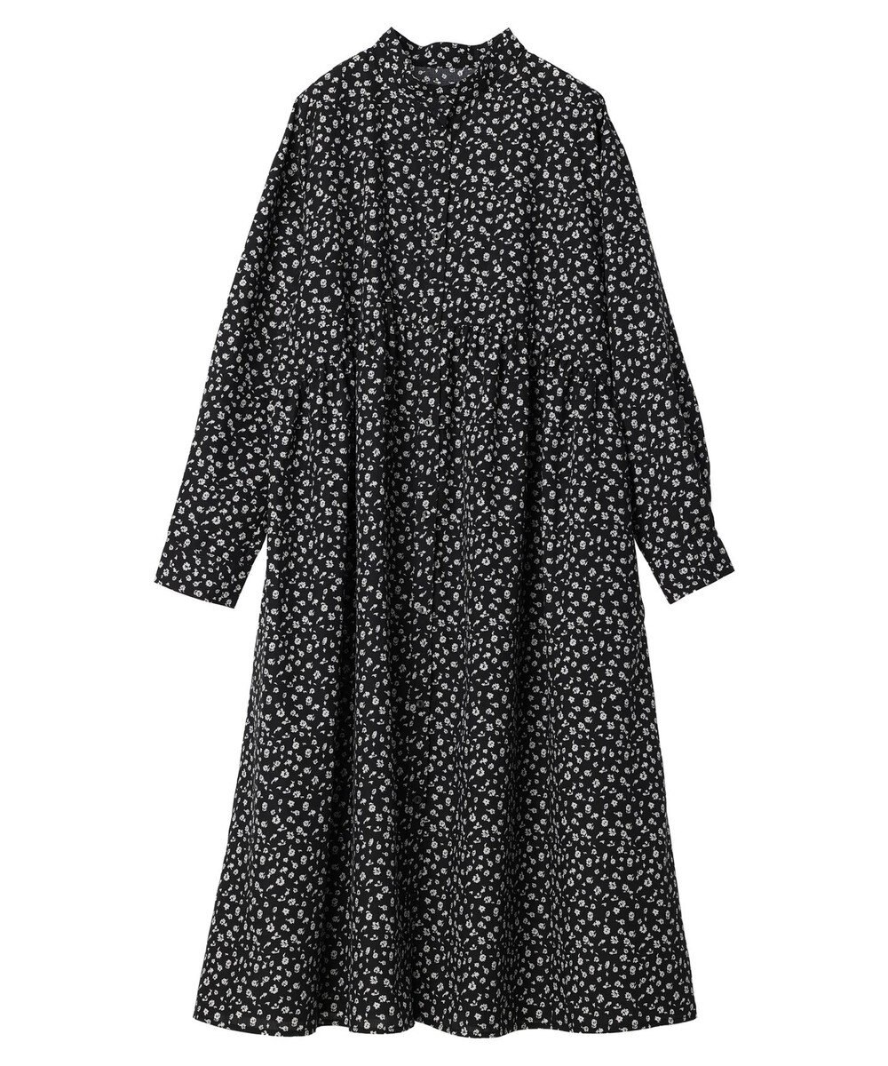 Green Parks ２ｗａｙ小花柄ギャザーシャツワンピース 