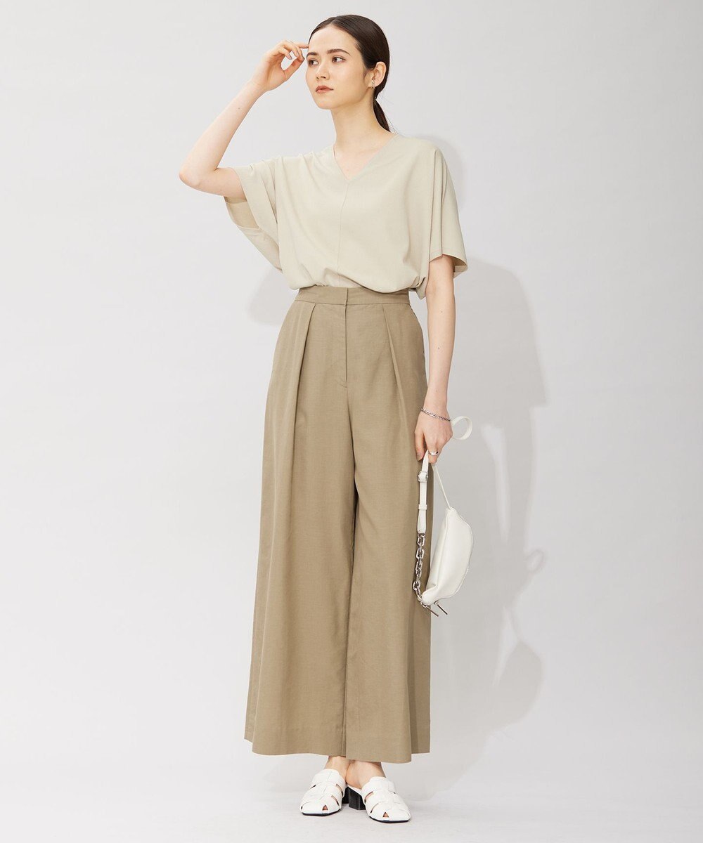 ICB 【洗える】 UnleashLite タックパンツ 