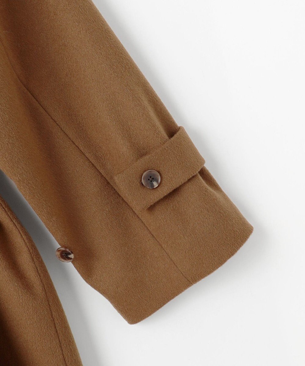 自由区 L 【SHIHOさん着用】Super100sライトビーバーロング コート 