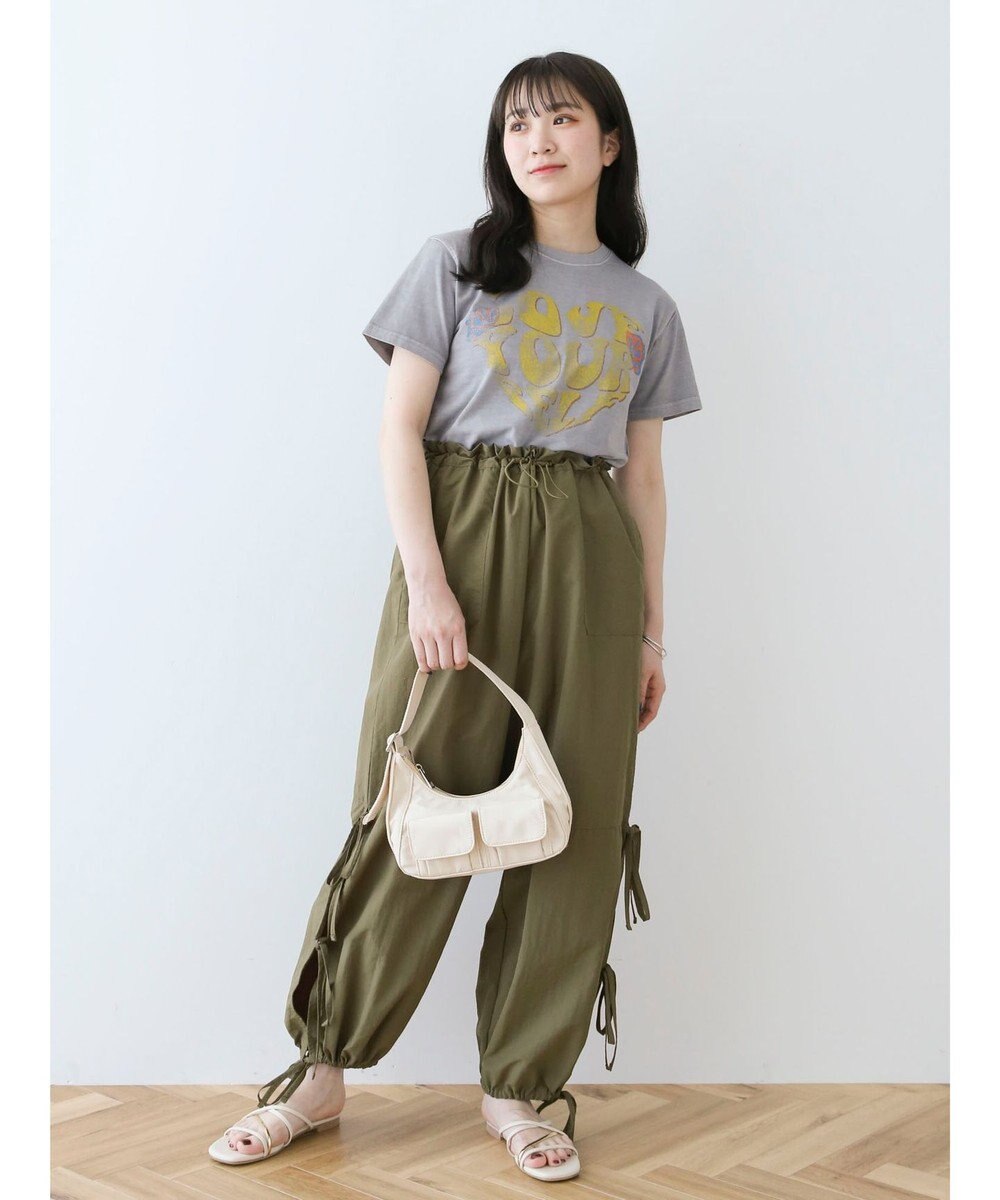 Green Parks ・Ｄｏｕｂｌｅ　Ｆｌａｇｓ　サイドリボンカーゴパンツ 