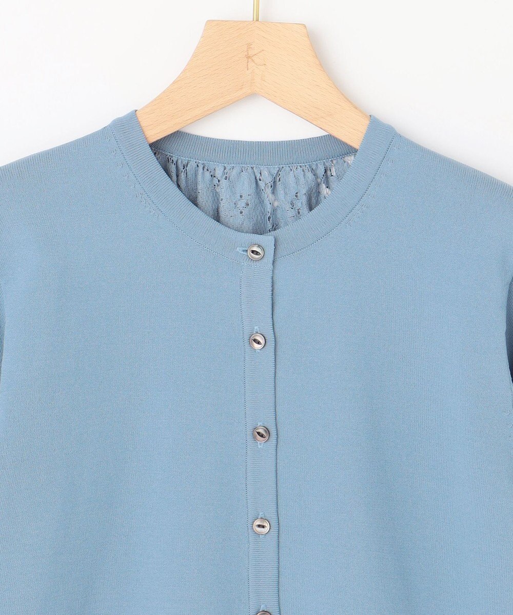 組曲 【2SET・WEB限定】フラワーレース5分袖ツイン ニット 