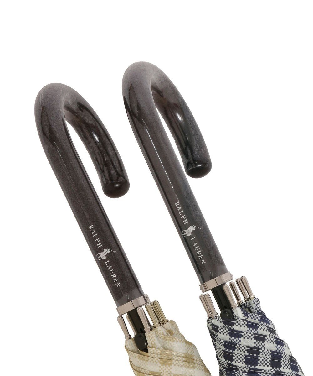 MOONBAT 【ジャンプ傘】POLO RALPH LAUREN （ポロ ラルフローレン） 長傘 ギンガムチェック 