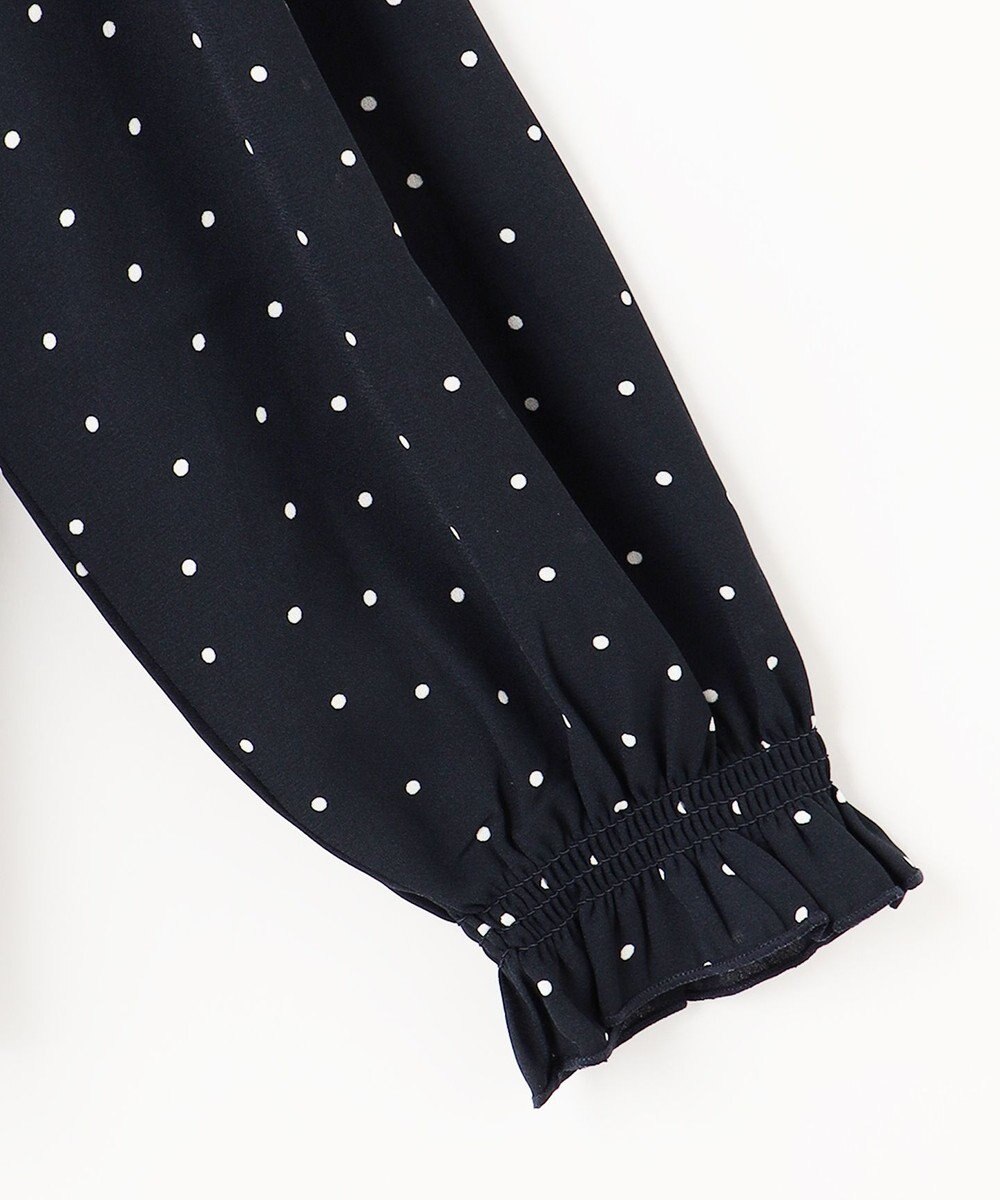 組曲 KIDS 【150-160cm】ラッフルドット ブラウス 