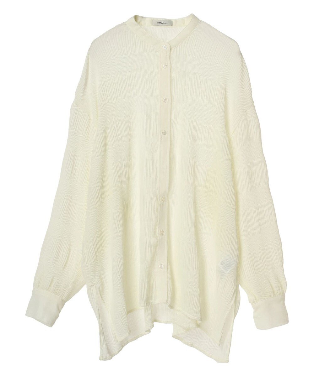 earth music&ecology クシュクシュシアーシャツ 