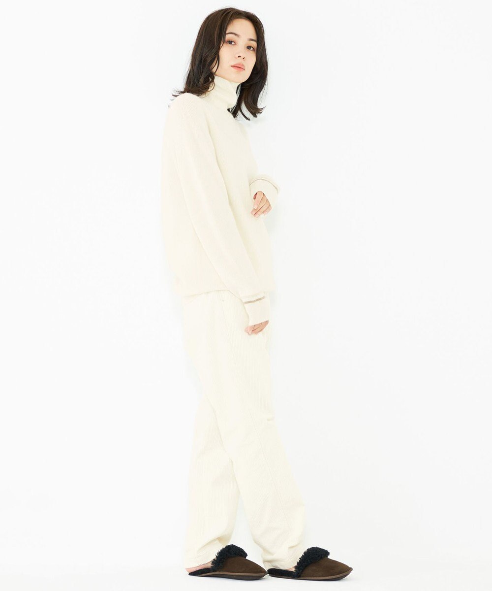 JOSEPH ABBOUD MOUNTAIN 【SPACE／UNISEX】ピュアカシミアアンダイド タートルネック 