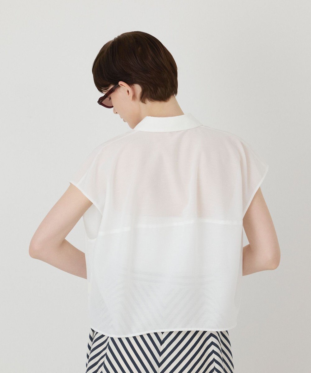 GRACE CONTINENTAL シアードルマントップ 