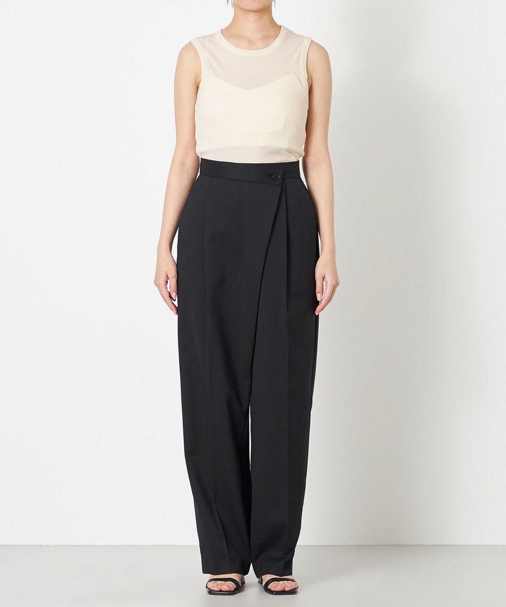 NAVE 【Nave・セットアップ可】ウールポリエステルツイルパンツ 