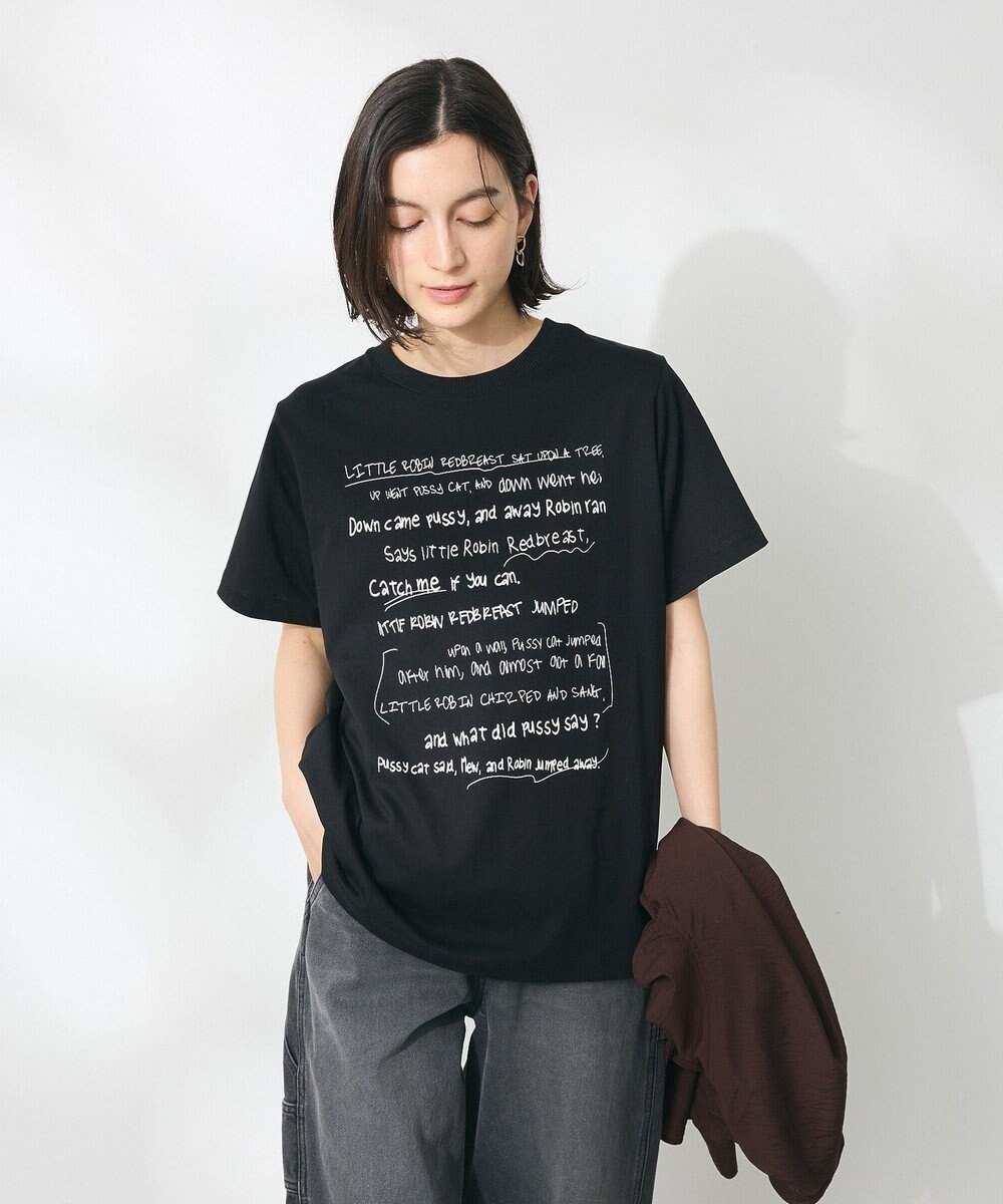 CRAFT STANDARD BOUTIQUE アソートロゴプリント半袖プルオーバー 