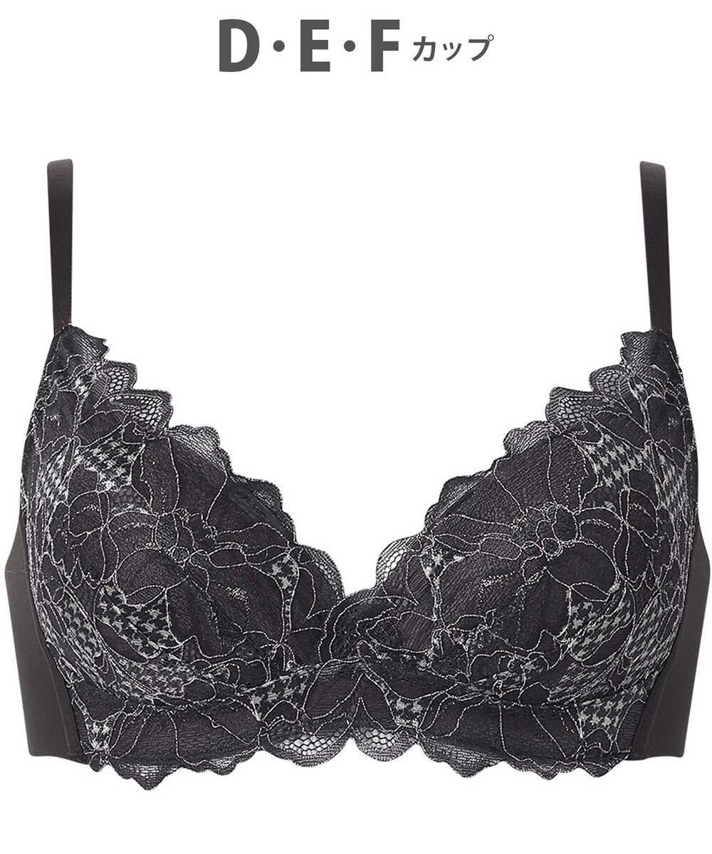 WACOAL ノンワイヤーブラ 【SUHADA ONE】 谷間メイク ふっくらデコルテ 脇すっきりシルエット レディース BXB411 /ワコール 