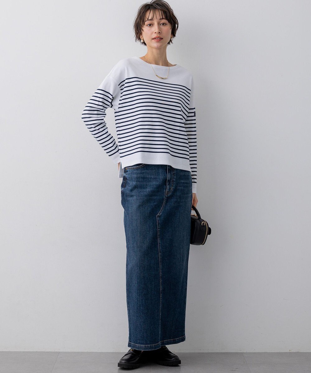 23区 L 【先行予約】23区DENIM Iライン デニムスカート 