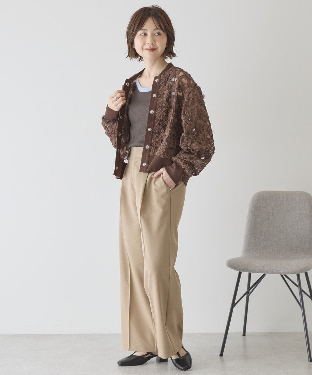 AMERICAN HOLIC アートレースカーディガン 