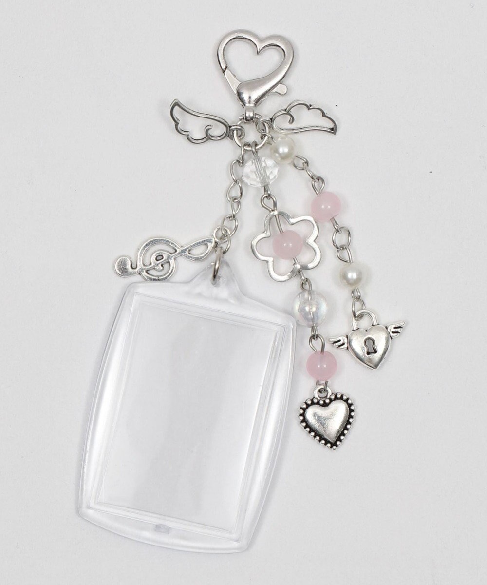 WEGO 【痛バ＆推し活】ビーズIDフォトケースキーホルダー 