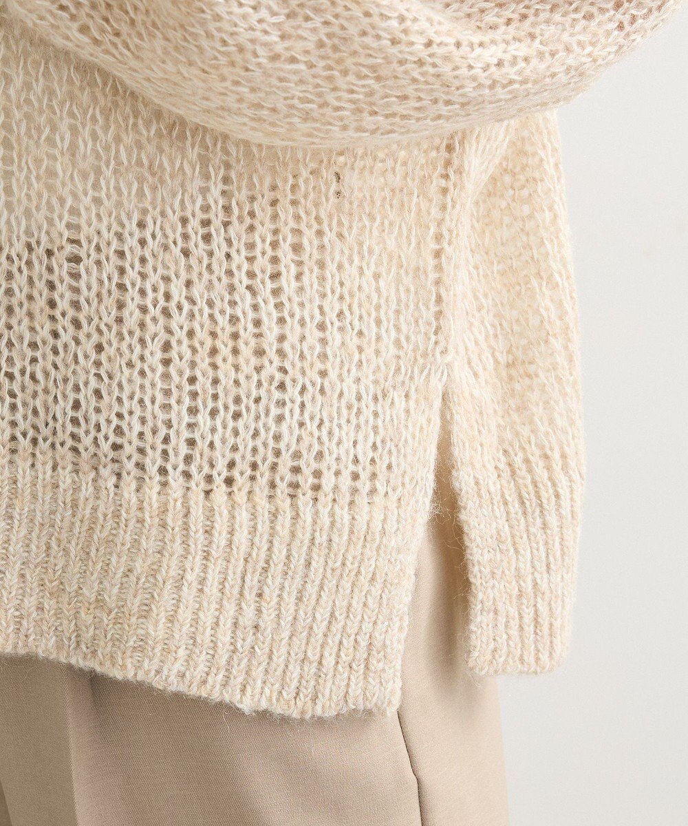 Green Parks ２Ｗａｙ起毛メッシュニットプルオーバー 