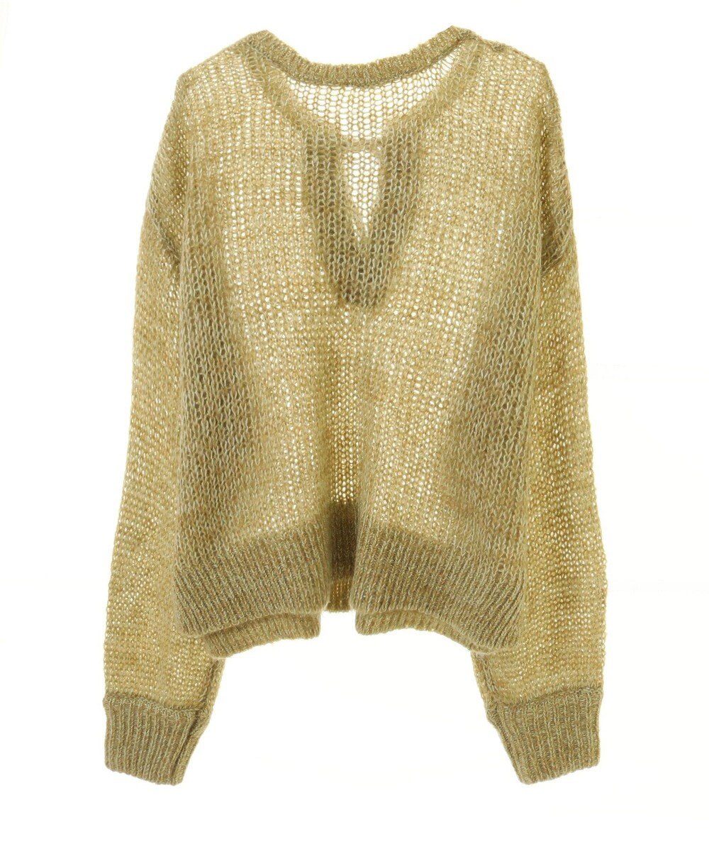 Green Parks ２Ｗａｙ起毛メッシュニットプルオーバー 