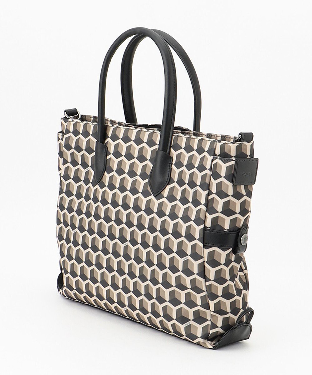 Y'SACCS キュービックモノグラム　2WAYトート　Sサイズ 