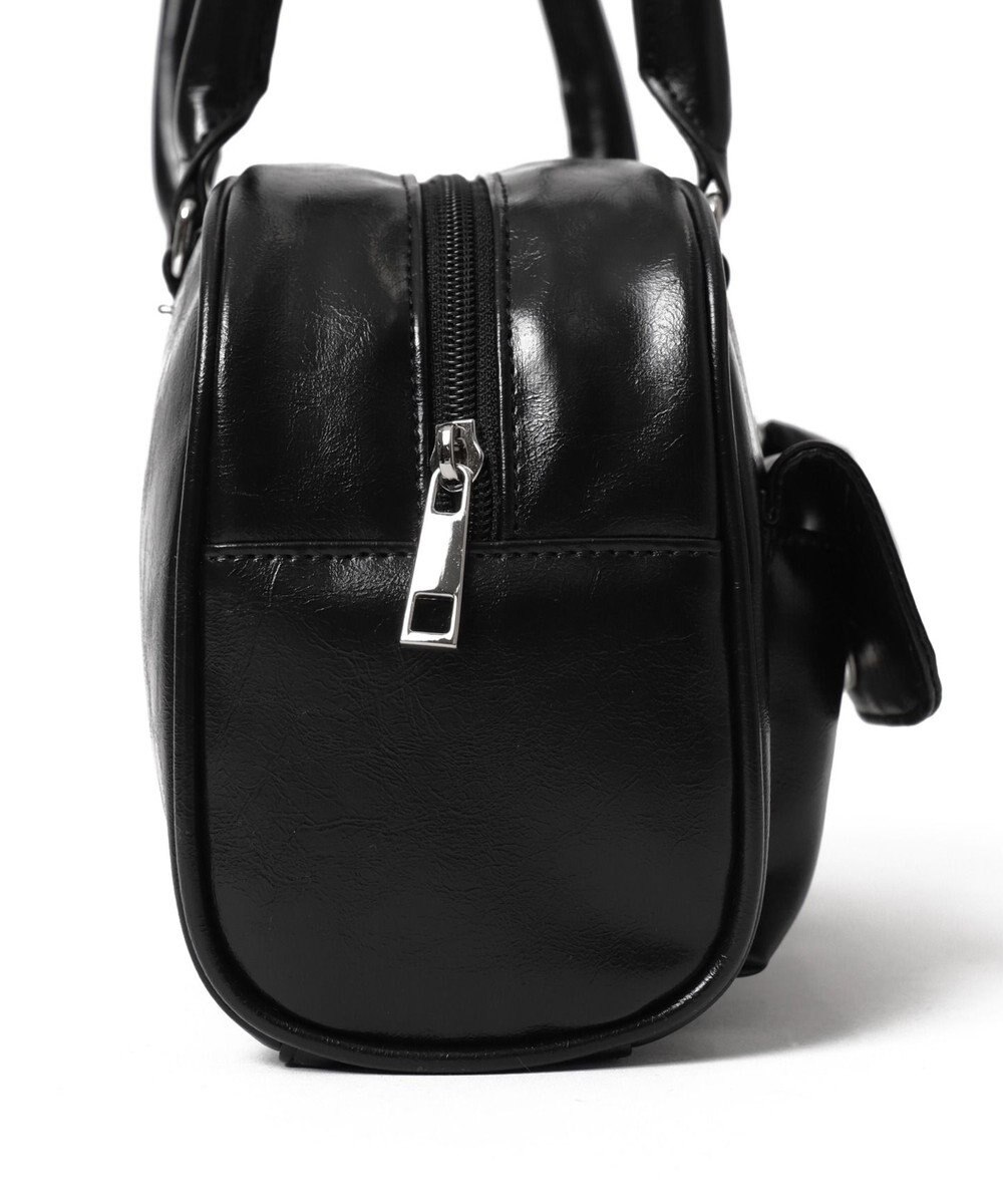 WEGO チャーム付きボストンバッグ 