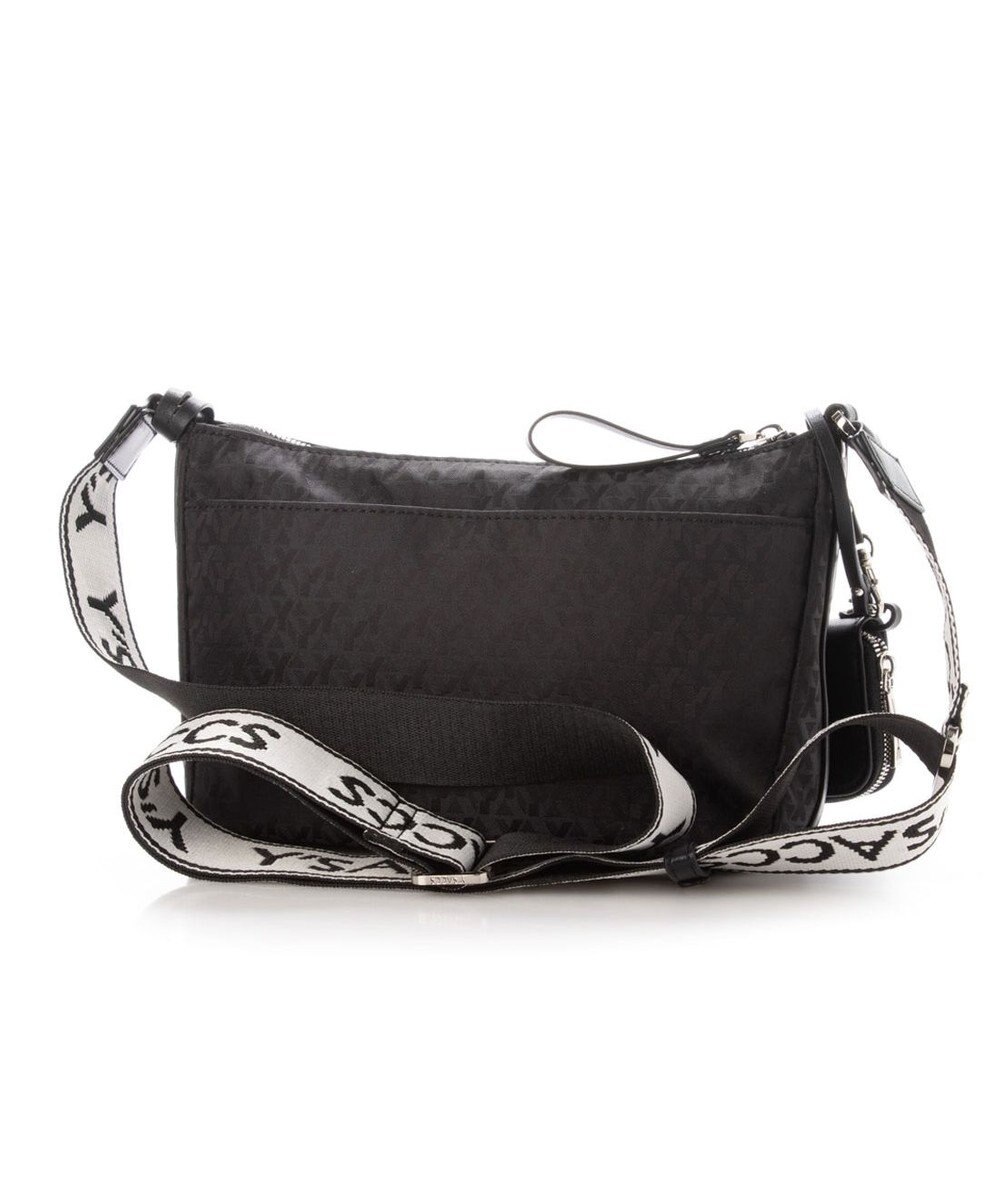 Y'SACCS モノグラム×リサイクルレザー スクエアショルダー 