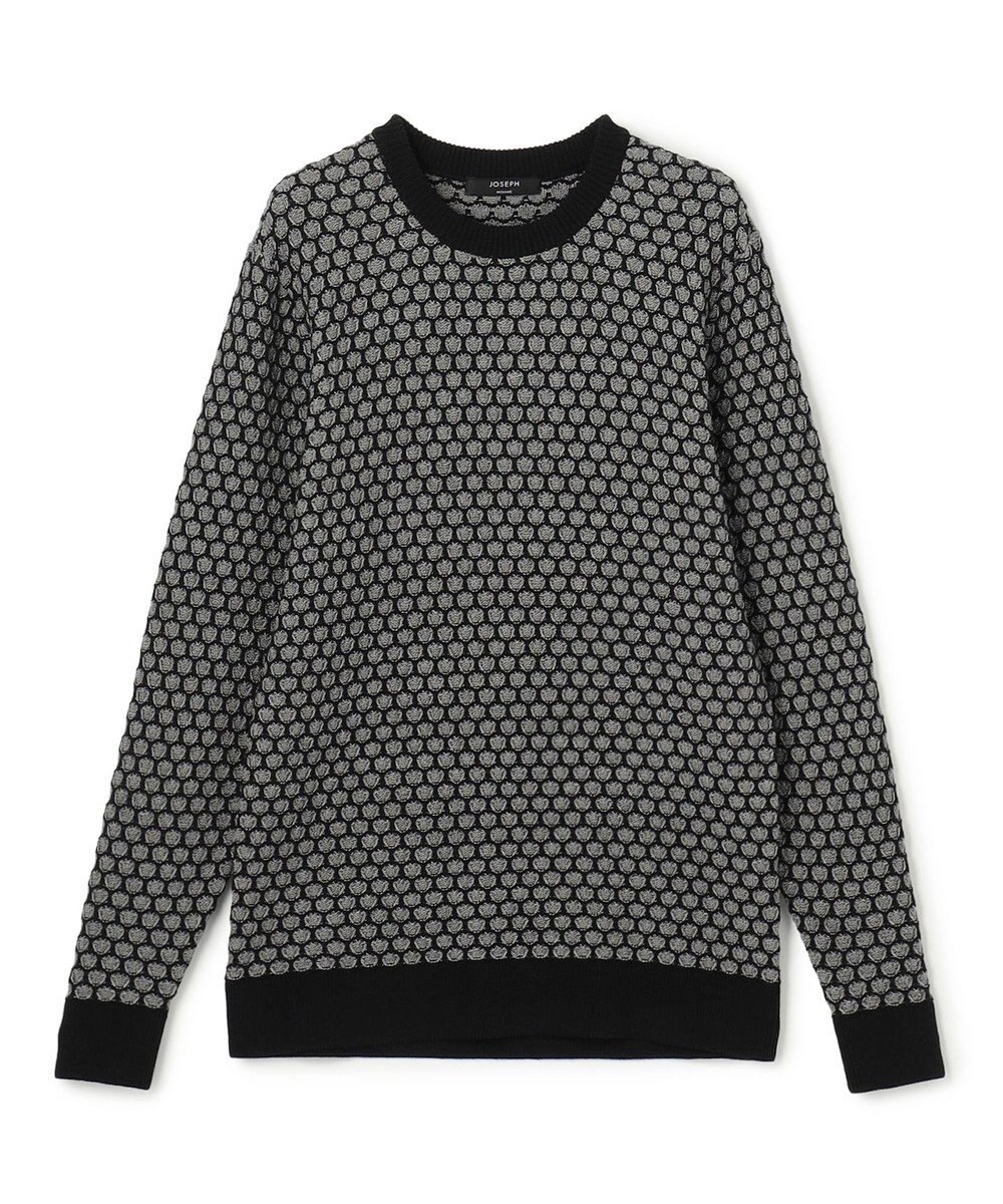 JOSEPH HOMME チャンディーガルジャガード　クルーネックニット 