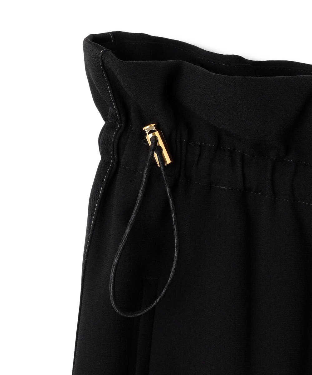 BEIGE， 【洗える】FLEUR / ウエストゴムワイドストレートパンツ 