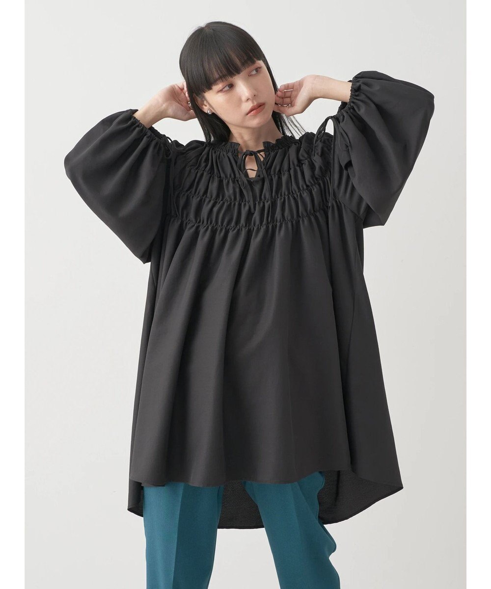 earth music&ecology シャーリングチュニック 