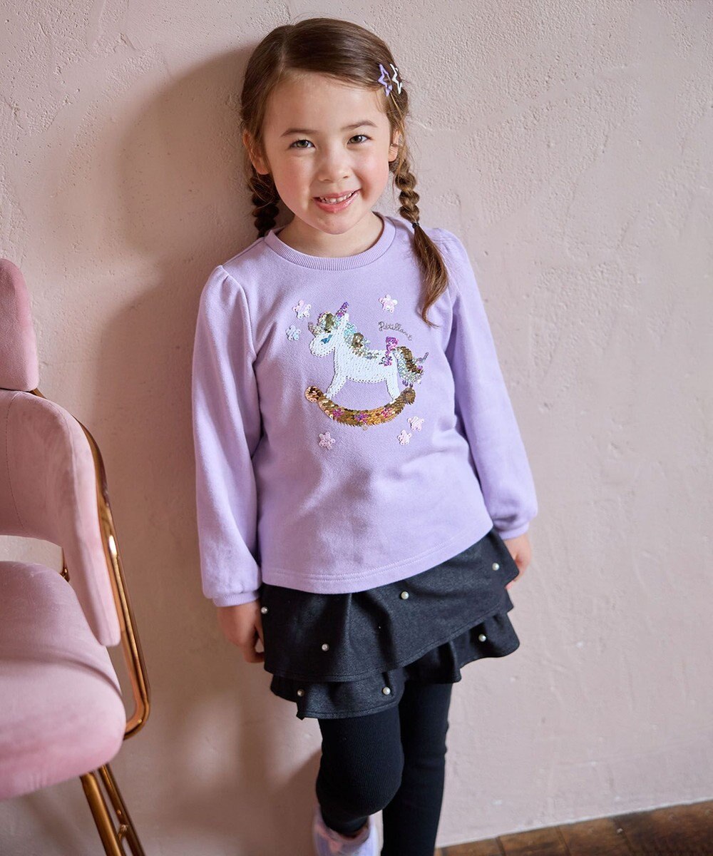 ANY KIDS ミラクルスパンコールトレーナー 