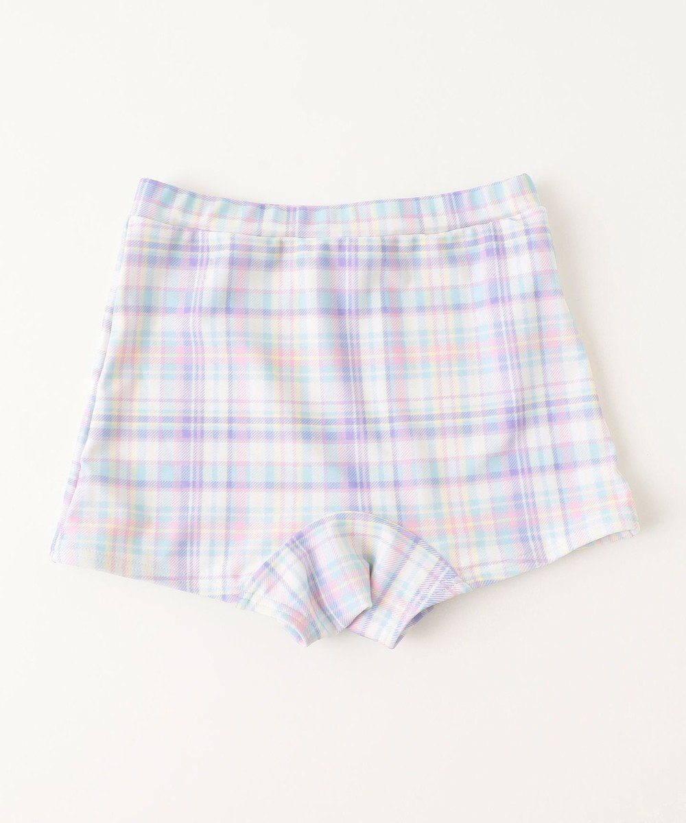 ANY KIDS チェック柄 セパレート 水着 