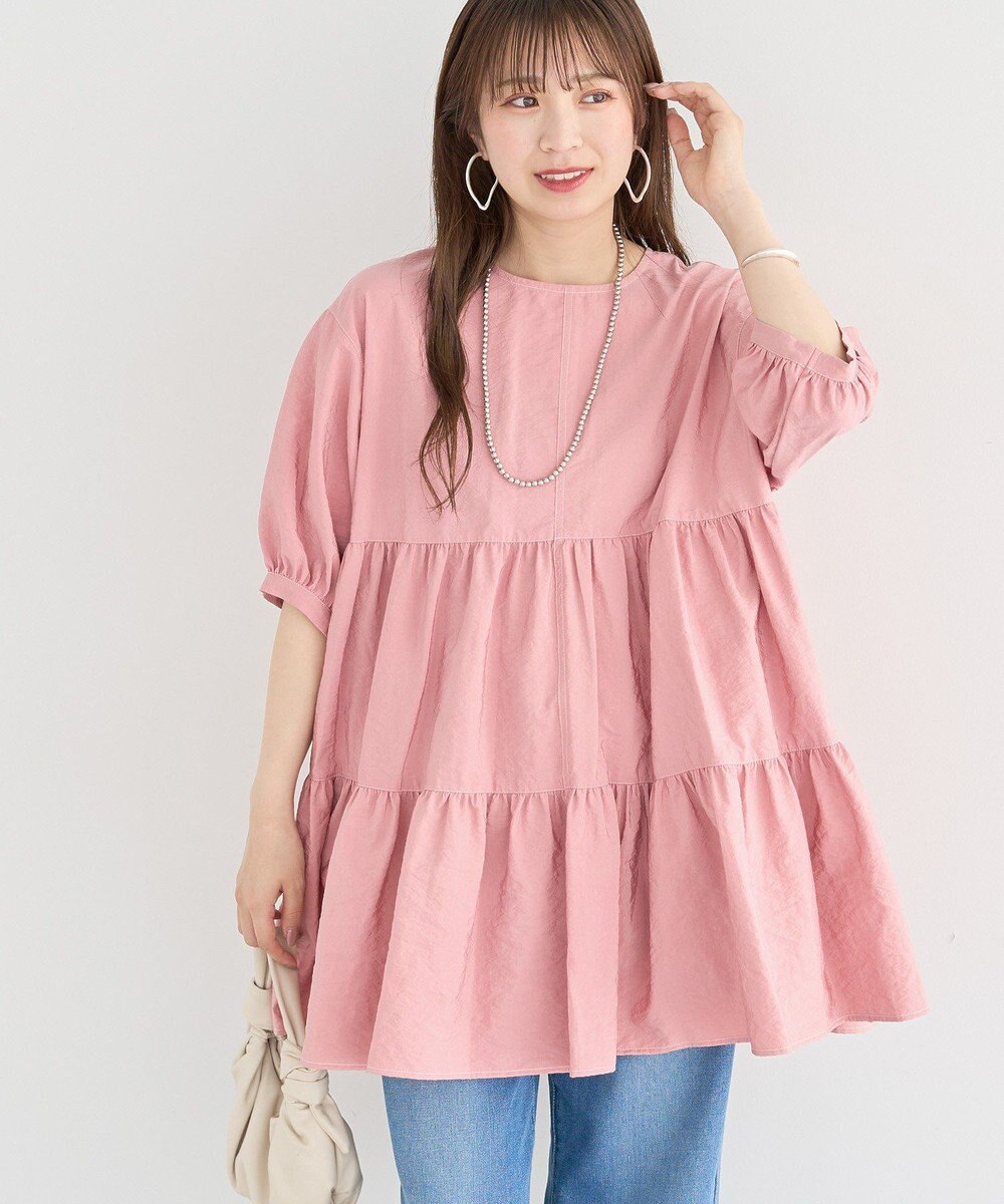 Green Parks ・ＥＬＥＮＣＡＲＥ　ＤＵＥ　ティアードチュニック 