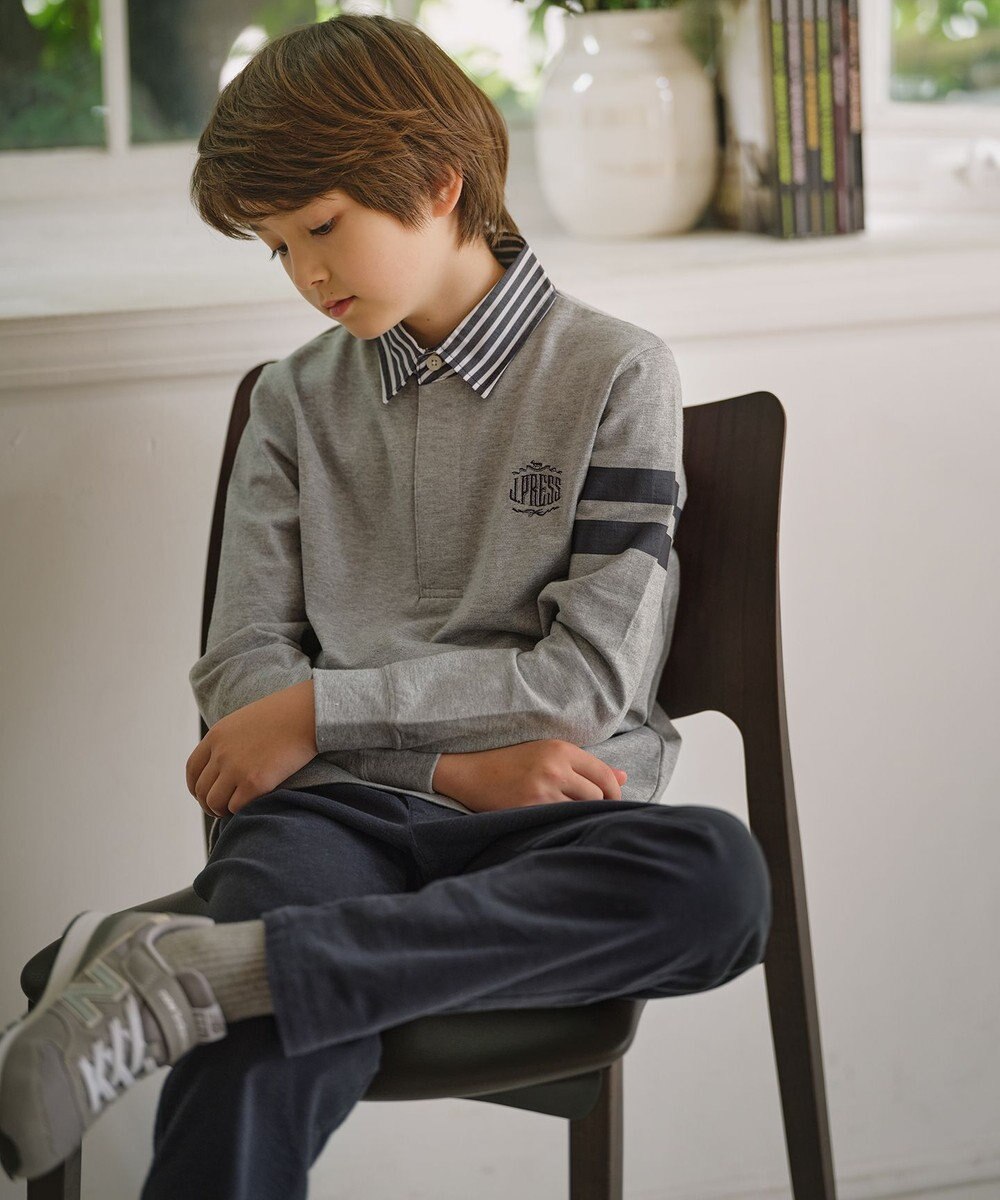 J.PRESS KIDS 【110-130cm】ラガー ポロシャツ 