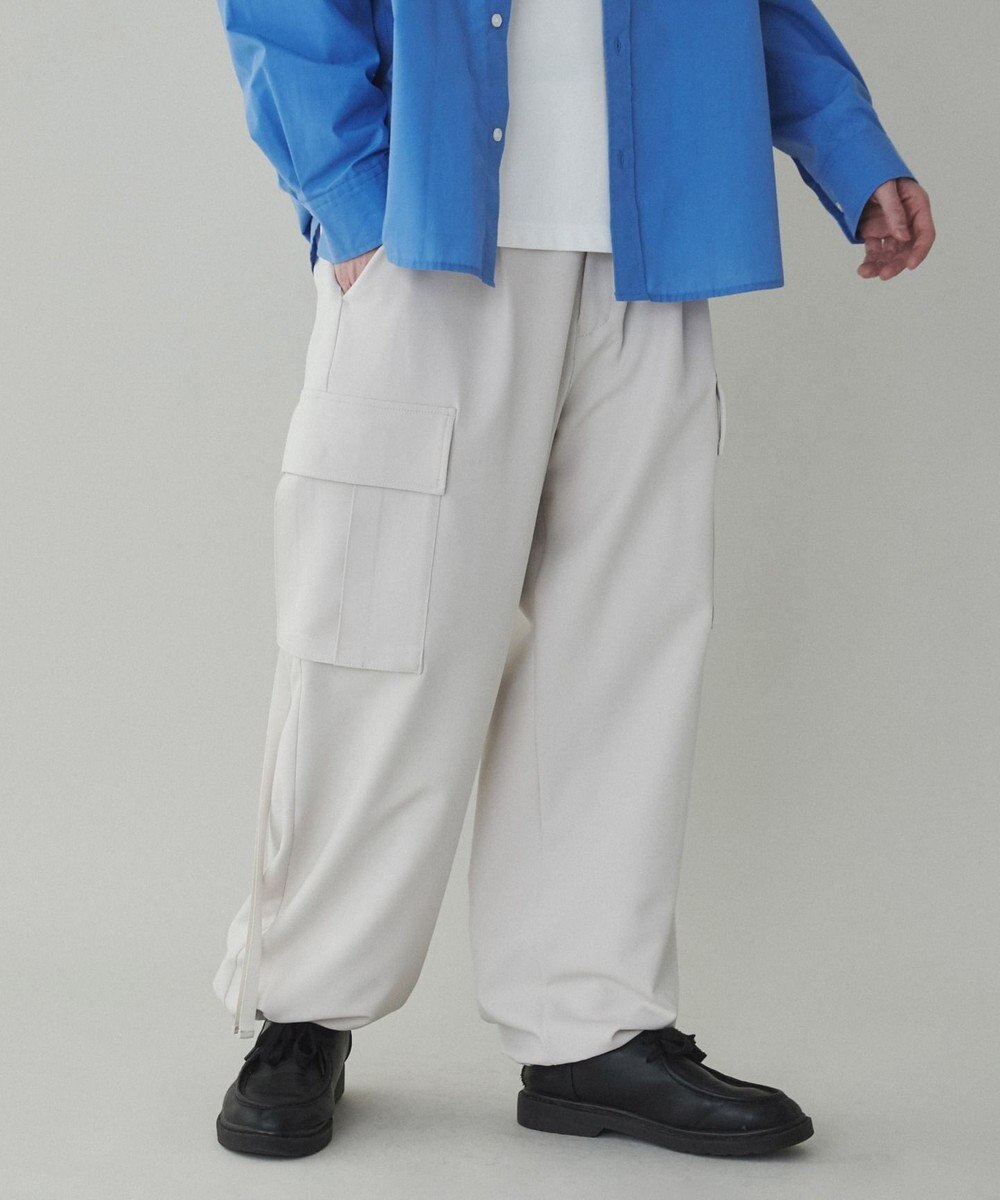 WEGO 【ユニセックス着用ITEM】トロミカーゴスラックス 