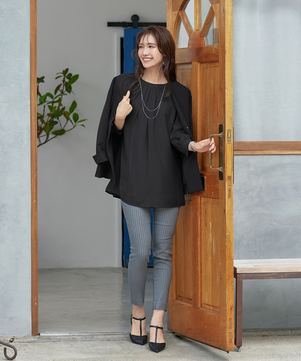 Tiaclasse 【安田美沙子さん  小倉優子さん着用・日本製】大人可愛い2連風チェーンネックレス 