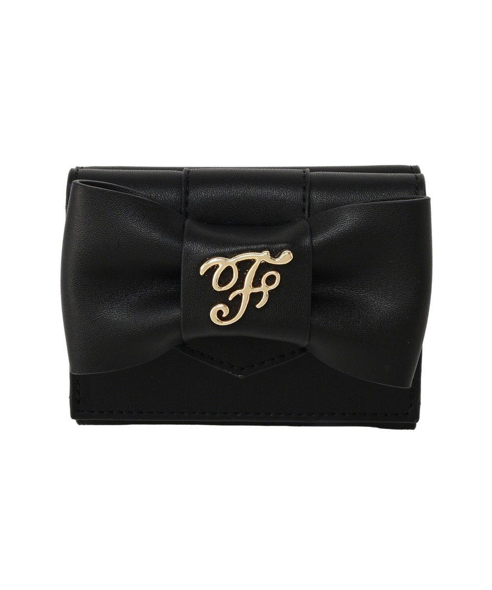 Maison de FLEUR ベルトリボンプチウォレット 