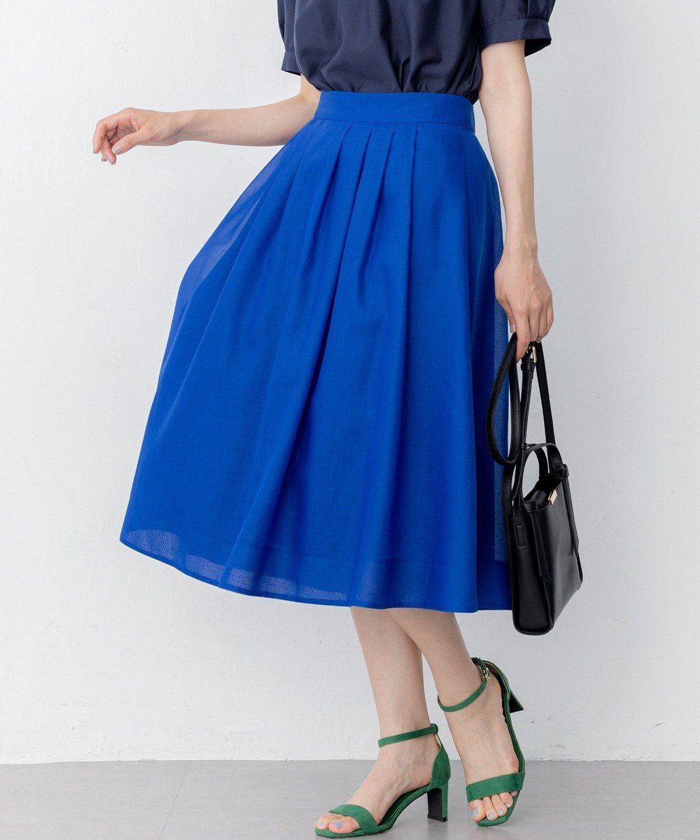 組曲 カラーボイル フレアスカート 