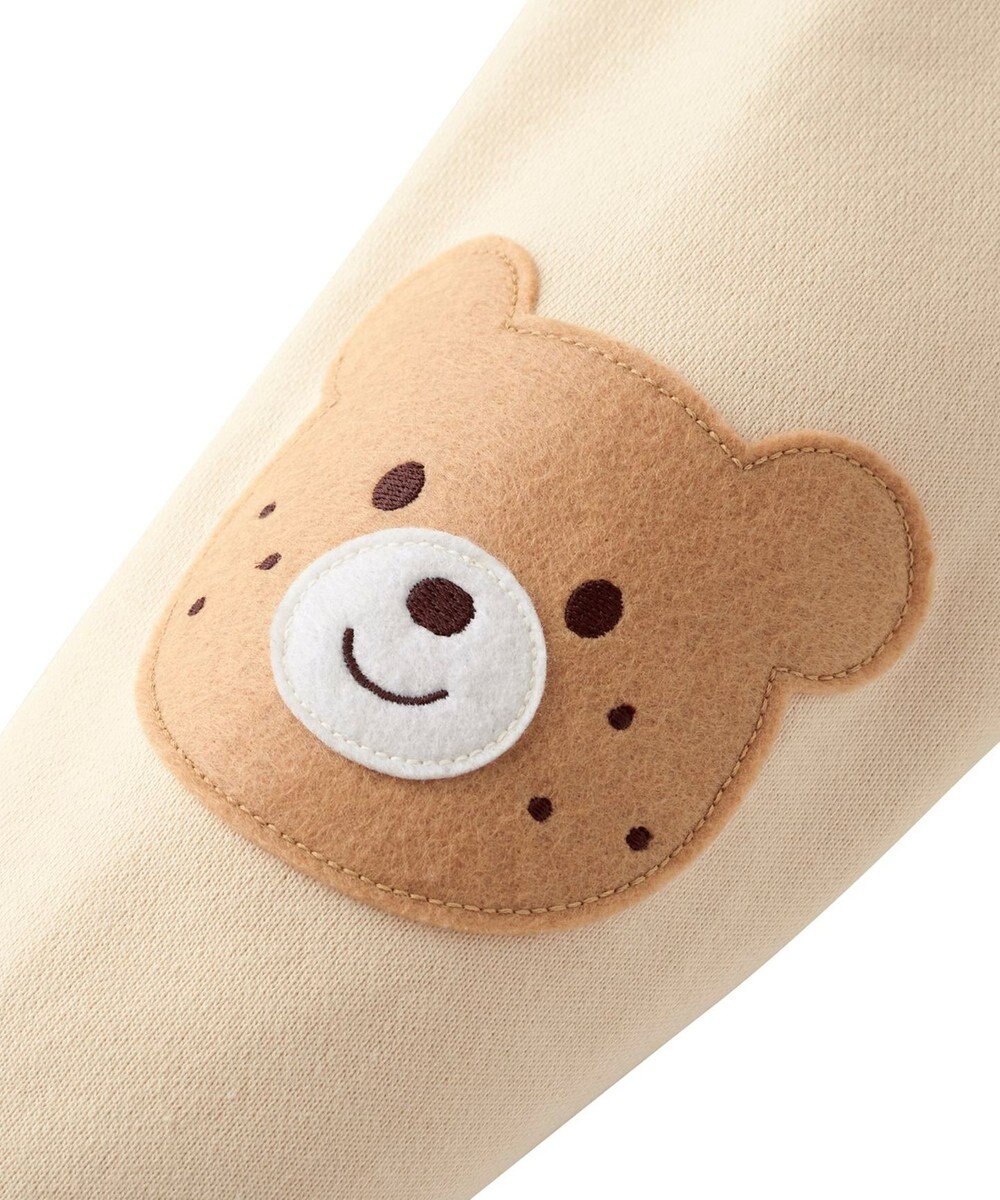 MIKI HOUSE HOT BISCUITS 【80-120cm】【NEW Color Series】裏毛パイル素材 パステルカラー フーディワンピース 