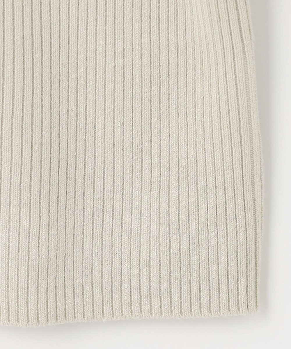 ANY 【洗濯機可】ボトルネック リブニット 