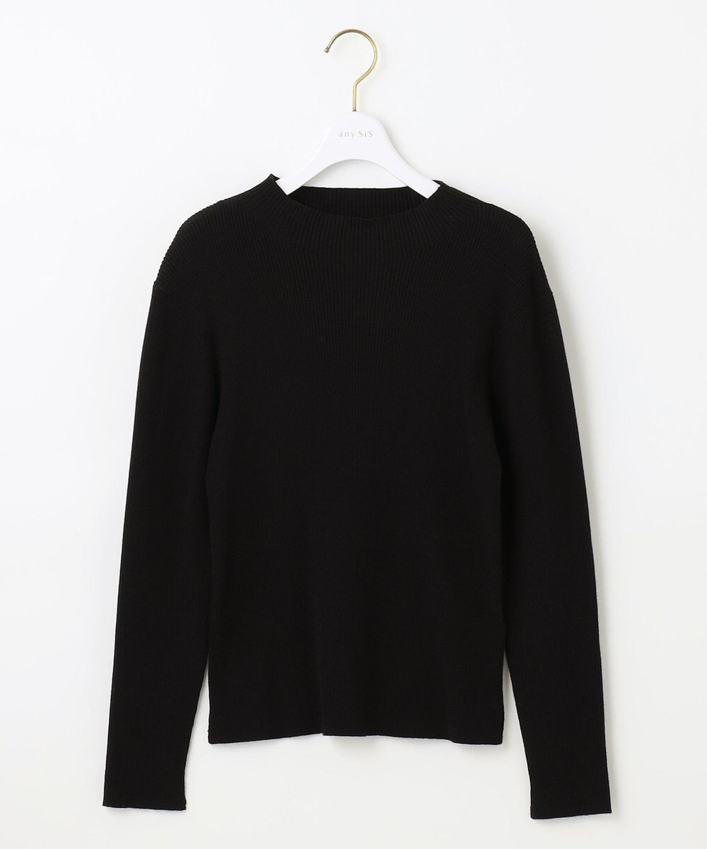 ANY SIS 【洗える】ハイネックインナー ニット 