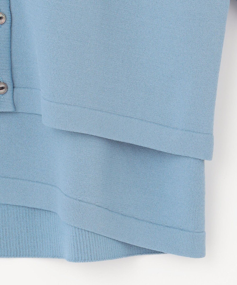 組曲 【2SET・WEB限定】フラワーレース5分袖ツイン ニット 