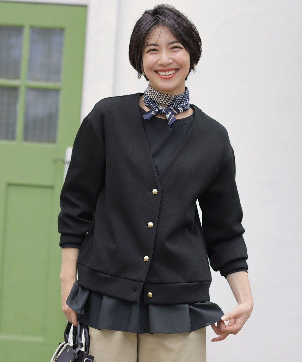 J.PRESS LADIES houndstooth スクエア スカーフ 