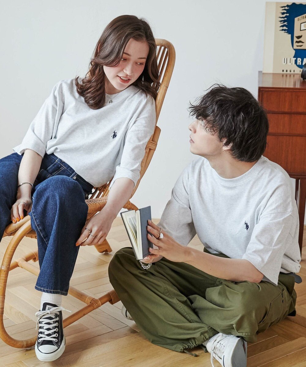 WEGO 【ユニセックス着用ITEM】別注USPOLO　ヘビーウエイトBIGT（S） 