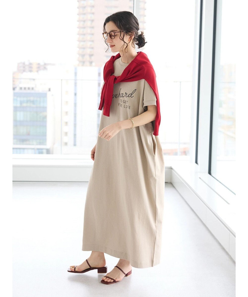 CRAFT STANDARD BOUTIQUE 10/- ヴィンテージフレンチスリーブワンピース 