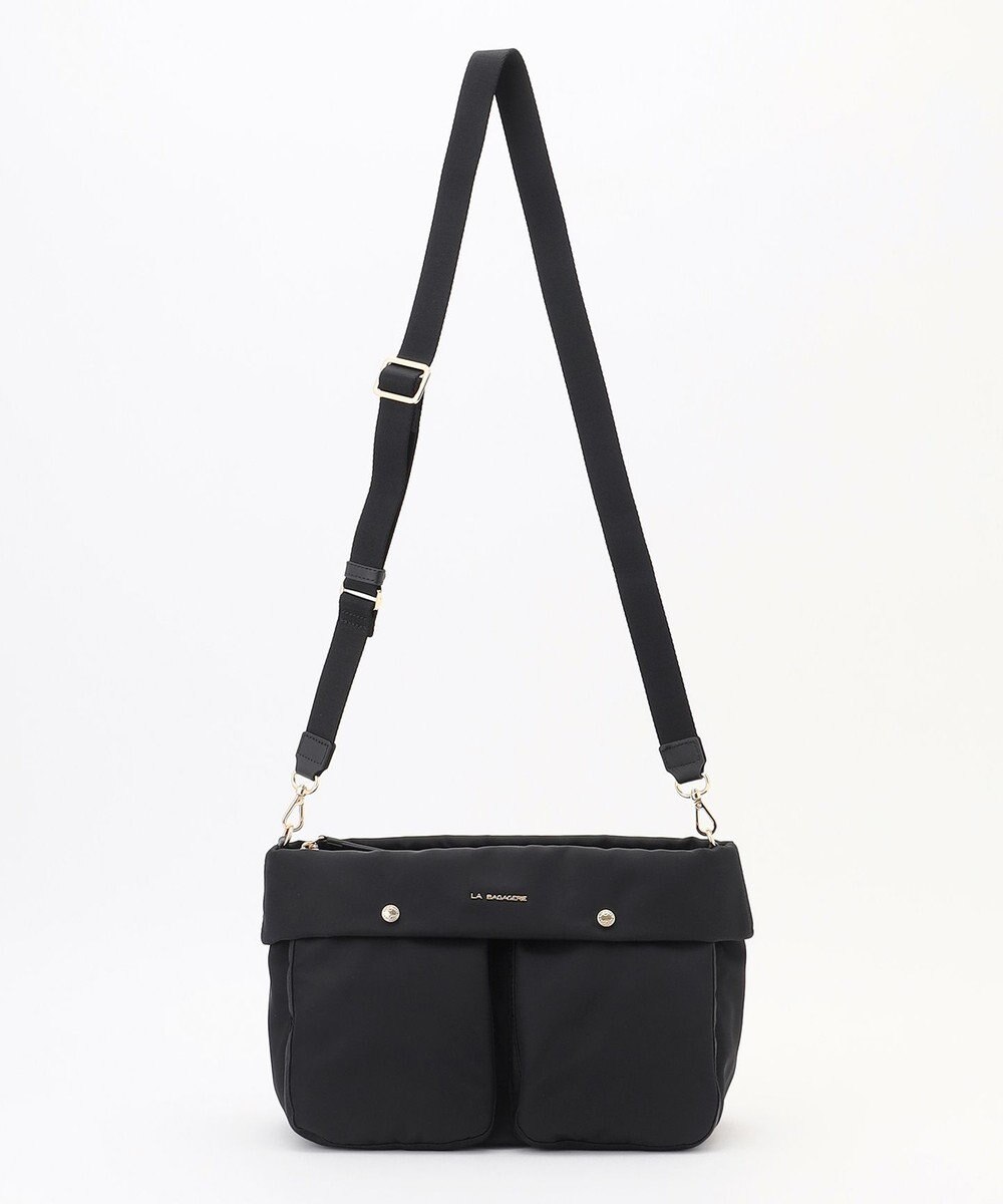 LA BAGAGERIE ダブルフロントポケット2WAYショルダー 