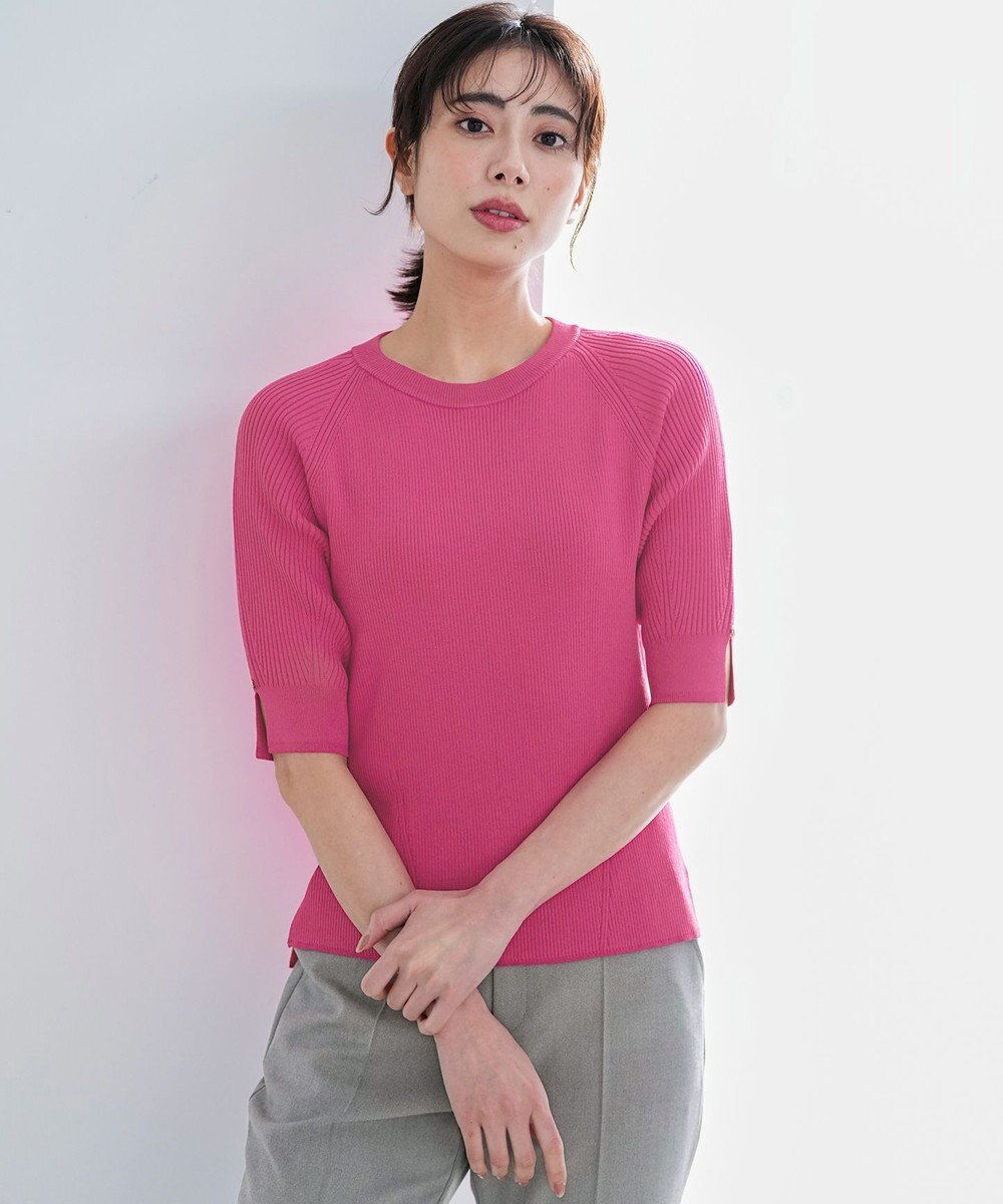 ANY SIS コクーンスリーブ ニット 