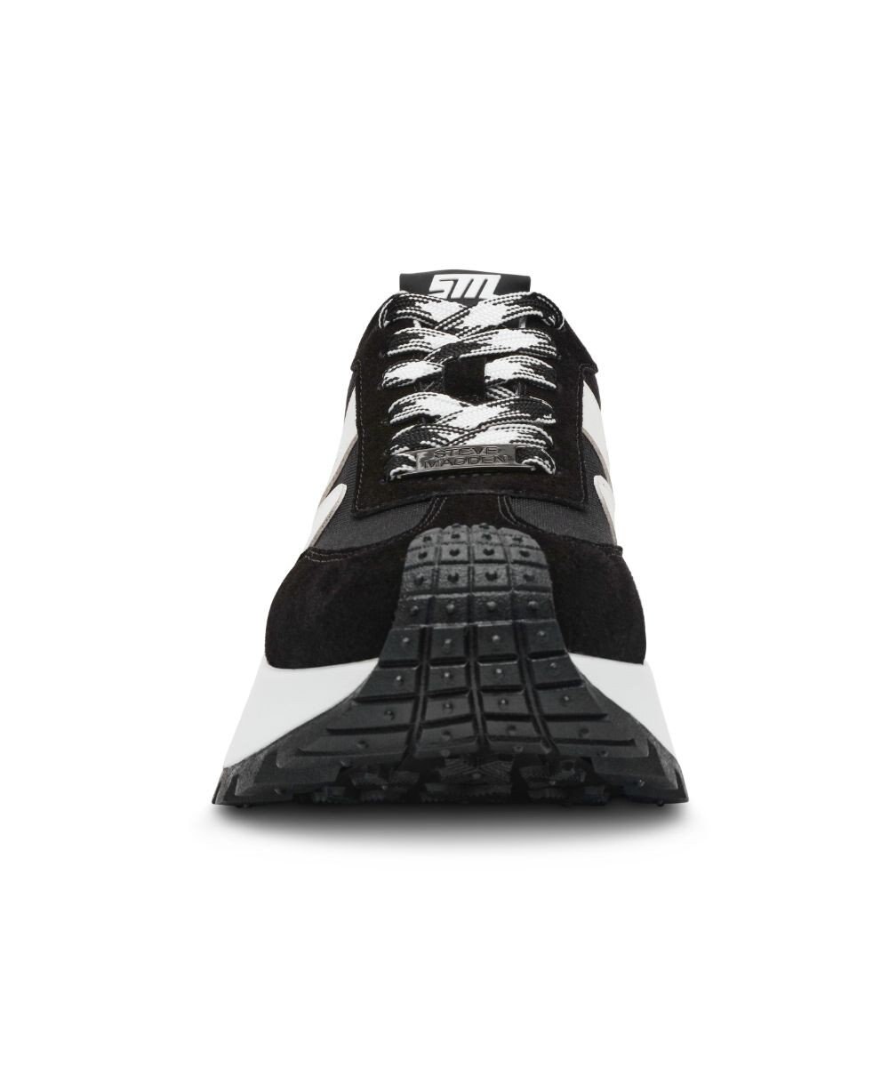 STEVE MADDEN SUPERCAMPO ランナースタイル厚底スニーカー 