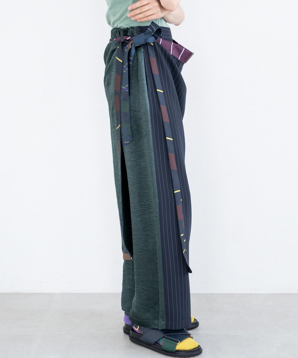 COQ MULTI WAY SAILER ラップスカート付きパンツ 