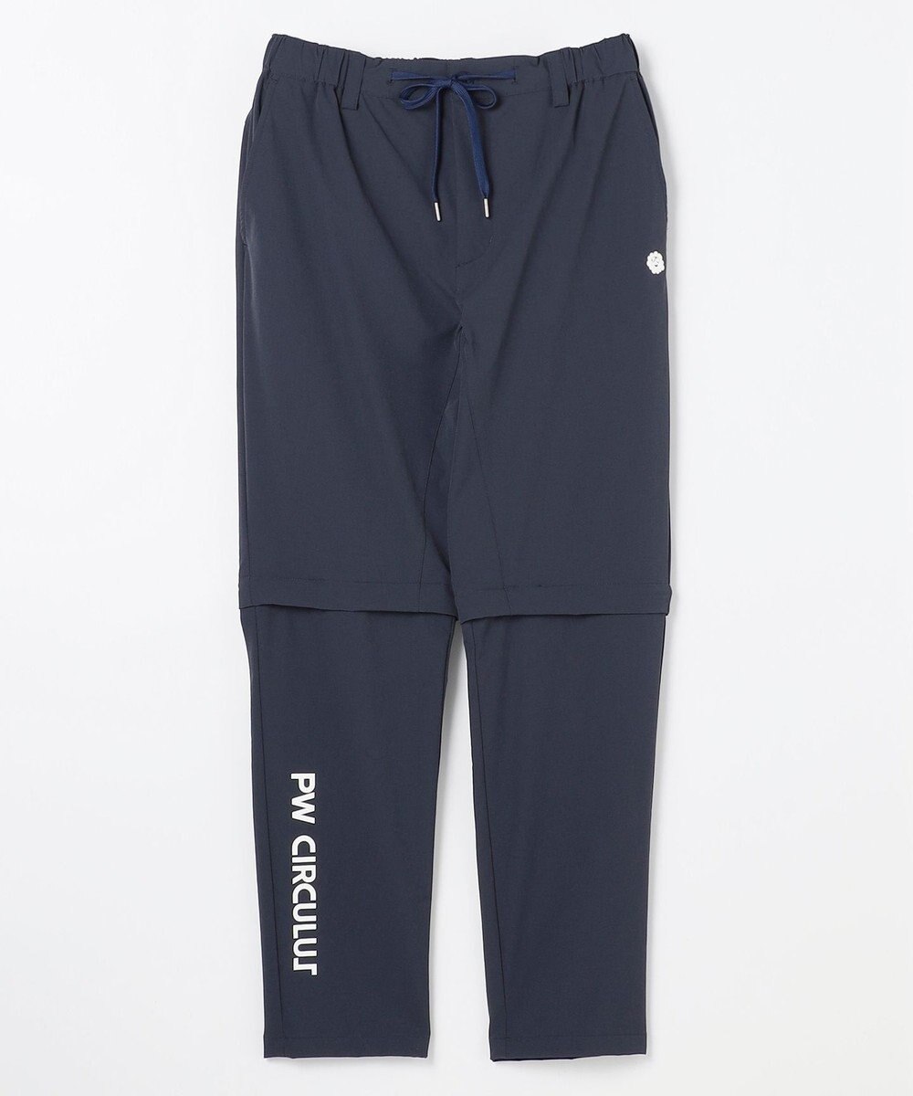 PW CIRCULUS 【ストレッチ素材】【MEN】2WAY デタッチャブルパンツ ゴルフ 