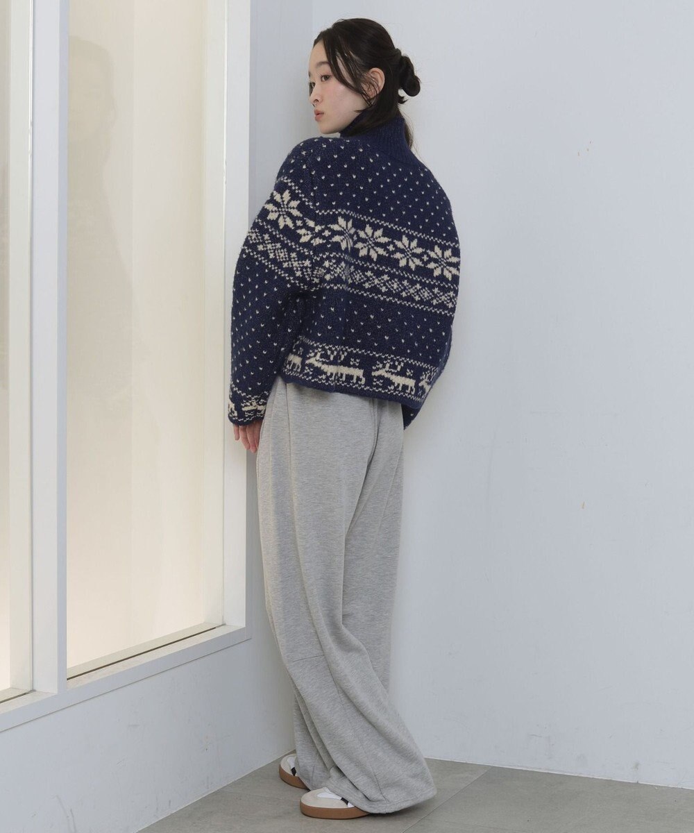 WEGO ノルディックZIPニット 