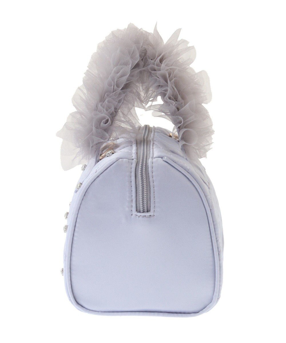 Maison de FLEUR EC限定チュールハンドルラインストーンボストン 