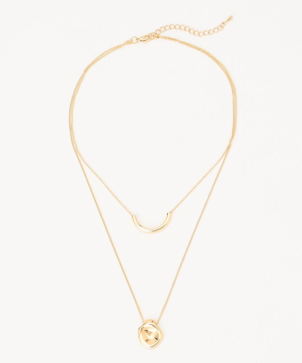 ANY モチーフレイヤード風ネックレス 