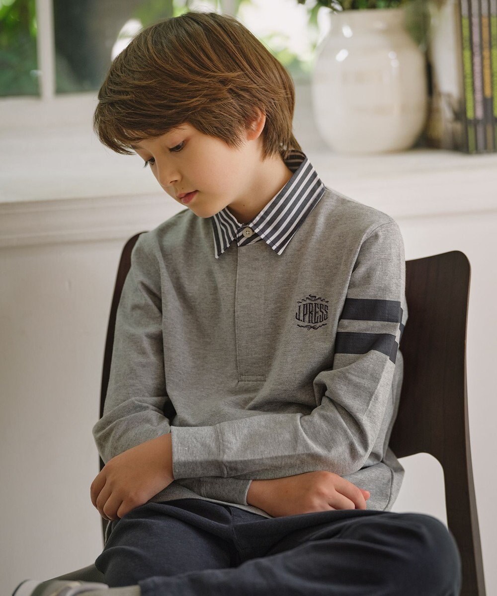 J.PRESS KIDS 【110-130cm】ラガー ポロシャツ 