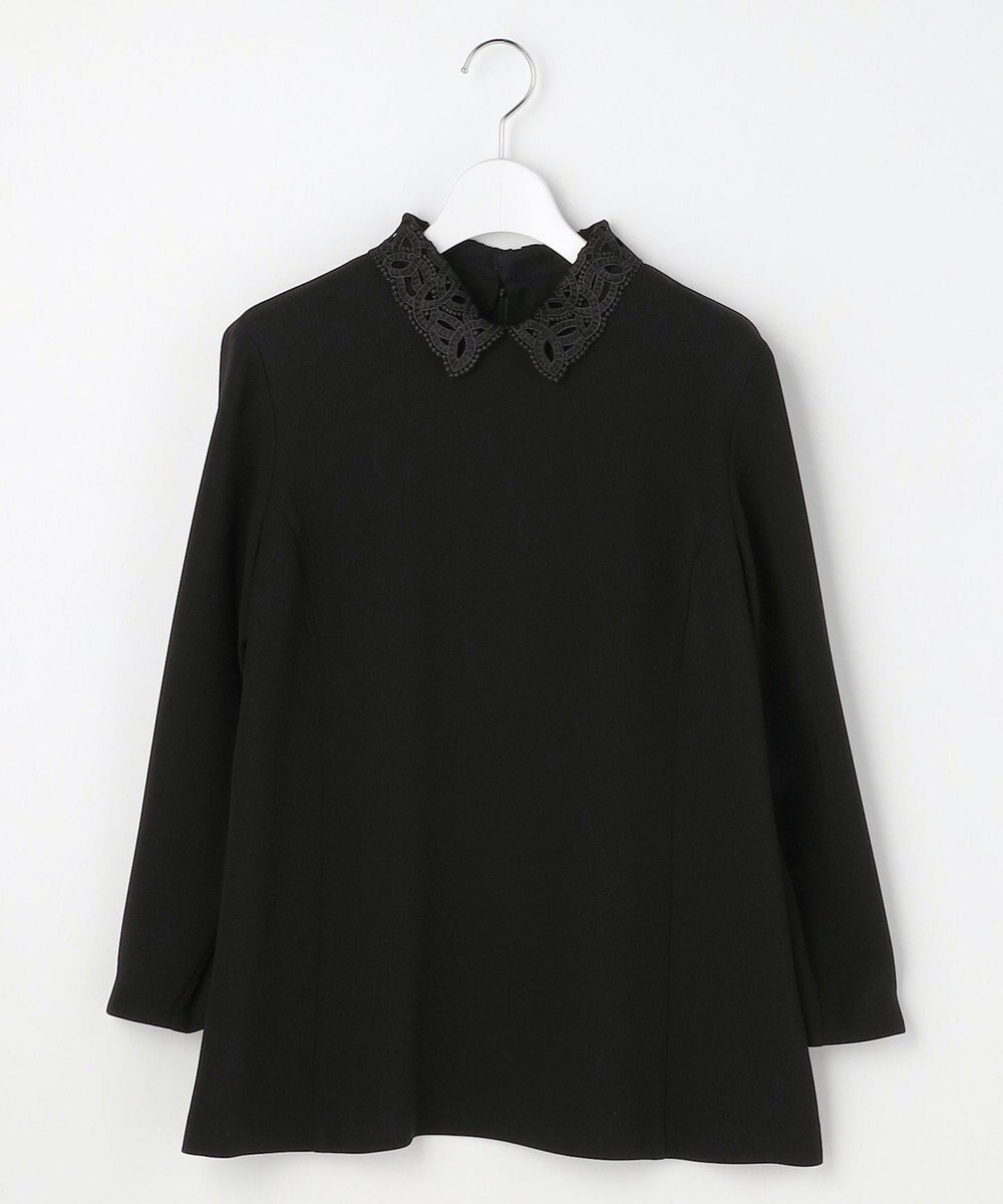 J.PRESS LADIES S 【セットアップ対応・2way】セラテリーダブルクロス ブラウス 