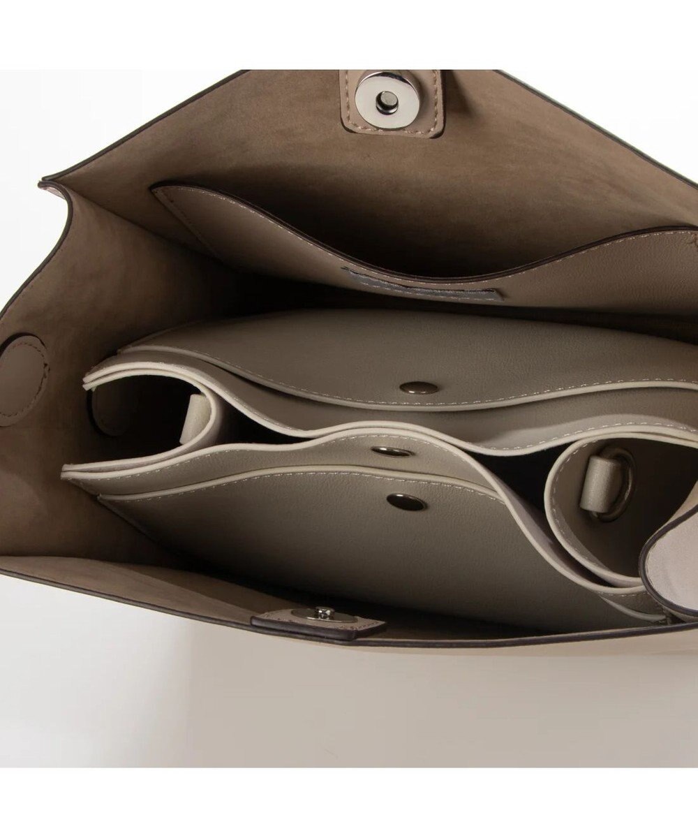 UNBILLION 【テレビ ドラマ着用アイテム】カシュカシュ cachecache / ヒネリハンドルインバッグセットトート 